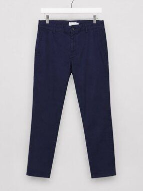 Topman Skinny Chino's / Navy Blue / 34W